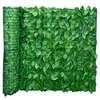 Decorative Flowers Garden Privacy Fence Universal Beautifull Green Heatproof Balcony Hedge Durable Household Outdoor Bendable Fencing Panel