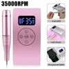 Prego manicure conjunto 35000rpm máquina de broca elétrica display lcd recarregável secador lâmpada para gel portátil remover ferramentas polonês 230907