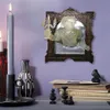 Party-Dekoration, Geist im Spiegel, Halloween-Harz, leuchtend aus gruseligen Wandskulpturen, Rahmenornamente, Familienschlafzimmer, Zuhause, De259h