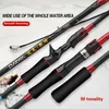 Cannes à pêche en bateau 165m 18m M Power Spinning Casting Carbon FiberFRP Rod avec sectionnel EVA poignée confortable leurre pour Snakehead Bass 230907