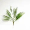 Finto verde floreale 125 cm grande palma artificiale piante tropicali rami foglie finte in plastica verde Monstera per la casa giardino camera arredamento ufficio 230907