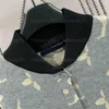 Designer Womens Sweaters Designer Sweater Women Maglione Knit Cardigan Jacket skarvade långa ärmar Double Pocket Button Coat Warm Comfort Top Fashion Cardigan Coa