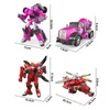 Actiespeelfiguren Mini Force Transformation Tank Robotspeelgoed Actiefiguren MiniForce X Simulatie Vechter Vliegtuig Vervorming Mini Agent Toy 230908