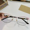 NEWARRIVAL BE2352 Eleglant lady Butterfly Glasses Frame 53-18-140 quality Metal fullrim plaid plank fullrim for prescription full241S