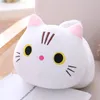 Cuscino da ufficio in peluche con striscia lunga cilindrica a forma di gatto carino Kawaii da 35 cm, morbido animale, con UPS gratuito