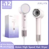 Другие предметы для массажа ANLAN Anion pengering rambut kecepatan tinggi Ion negatif 120000 об/мин perawatan profesional nozel Magnetic kebisingan rendah 230907