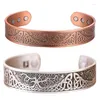 Bracelet magnétique pour femmes et hommes, soulagement de la douleur, thérapie forte, 40 go