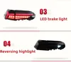 Bilkastare för Toyota RAV4 20 20-20 22 BAKSLAMP MONTERING LED RUNNING HORSLAMSLAMP STREAMER Turn Light