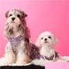 Dog Apparel Dress Cat Summer Puppy Outfits Tiny Clothes Sleeveless Princess Dresses For Kitten Chihuahua Teacup Poodle And Extra Small Dhjx4