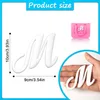 Accessoires voor schoenonderdelen Decoratieve belettering voor Bogg Bag White Charm Schattig Alfabet Letter Inserts Diy Personaliseren van uw handtas Drop Otmwe