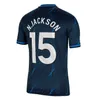 2023 2024 NKUNKU JACKSON CFC Soccer Jerseys Caicedo Disasi 23 24 Enzo Fernandez Mudryk James Sterling Cucurella Lavia Palmer Chukwuemeka Football Shirt Men Kids Set