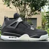 4s 2023 New Released Eminem Basketball Shoes 4 (IV) Black Silver Mens Brand Name Designer Sneakers Ship With Box Size US7-13