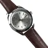Relógios de couro masculino, relógios de quartzo de design minimalista clássico, relógios militares de luxo da moda.