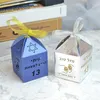 Autres fournitures de fête d'événement Nom hébreu personnalisé Laser Cut Tefillin Bar Mitzvah Boîte de faveurs pour Je 13 ans Décoration 230907