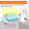 Andere kattenbenodigdheden ATUBAN Automatisch laserspeelgoed voor binnenkatten Interactief kattenspeelgoed KittensDogs FastSlow-modus Verstelbare cirkelbereiken 230907