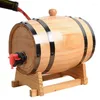 Dispenser di whisky in fusto di legno per vino mini botte di rovere da 1 litro per età del rum