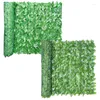 Decorative Flowers Garden Privacy Fence Universal Beautifull Green Heatproof Balcony Hedge Durable Household Outdoor Bendable Fencing Panel