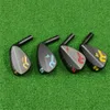 Helt nya golfklubbar Little Bee Golf Clubs Färgglada CCFORGED KILDER SILVER OCH BLACK 48 52 56 60 GEGRES ENDA