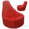 1 PCS Modern Gamer Solid Sofa Bag Bag Bag Garden Gaming Bean Big Arm Chair Chair Big Arm Onder