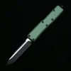 Versione MT Army Green 85 Back D2 Coltello in acciaio 6061-T6 Manico in lega di alluminio aeronautico Campeggio esterno Pesca e caccia Difesa Coltelli tascabili portatili Strumenti EDC