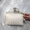 AxjBotegss Loop bag new square 2023 woven cloud soft leather dumpling Korean version women's fashion one shoulder diagonal cross handbag H6VF