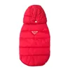 Vêtements de chien Manteau de concepteur Temps froid Coupe-vent Chiot Veste d'hiver imperméable Pet chaud Animaux Gilet avec chapeaux pour petit moyen grand Do Dhizk