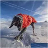 Cão vestuário roupas inverno pet filhote de cachorro moda impresso pequeno casaco quente jaqueta de algodão roupas terno de esqui para cães gatos traje ps2115 gota dhart