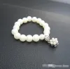 Bransoletki bransoletki luksusowy projektant mody Pearl z koraliki bransoletka ślubna urok dla kobiet lady dziewczyna elastyczna urocza juby