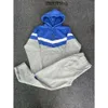 Men's Tracksuits Trendy Brand New Trapstar Sweater Set with Three Colors Optional Embroidery Drawstring Hooded Coat Sports trend