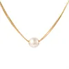 Choker Super Beautiful Pearl Double Necklace Luxury Pendant 2023 Fashion Women's Party Gift Jewelry