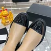 Stivali firmati Donna Stivaletti alla caviglia Winter Channel Stivali in pelle Martin Platform Lettera CCity Luxury Woman fdhfdsf