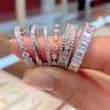 Solitaire Ring Huitan Fashion Contracted Design Women's with Brilliant White Cubic Zirconia Wedding Party Daily Wearable Stat283e