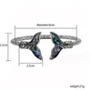 Bärda mode Trendiga Sier Color Fishtail Emamel Design Justerbart armband för kvinnor som öppnar Colorf Mermaid Tail Bangle Drop Deliver Otoea