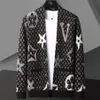 New Brand Luxury V- neck Cardigan Sweaters Fashion Knit Cashmere Cardigan Sweater Korean Style Mens Trendy Cardigans Jacket Men Cl2986