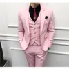 Suit Men Brand Brand Brand New Slim Fit Business Formal Wear Tuxedo 고품질 웨딩 드레스 남성 정장 캐주얼 의상 homme199u