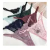 Women's Panties Voplidia 8 Pics Lace T-Back Thongs Women Sexy Lingerie G String Tanga Underwear PM056253H