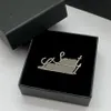 Designer Brooches Fashion Broche For Woman Brand Classic Letters Mens Clothing Gold Silver Luxurys Brooch Jewelry Pins 2303119Z255U