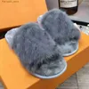 Slippers 2021 desiner women Winter Plus Indoor hotle Shoes Warm Fox Fur Slipper For Womens Slides Flip Flops TOP QUALITY with box Q230909