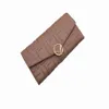 Moda F Diseñadores Cartera para mujer Carteras de cuero genuino Tops Calidad Estilo italiano Monedero Bolsos Roma Titular de la tarjeta Embrague W273o