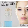 Altri articoli per la salute e la bellezza Hydra Needle 20 Applicatore di siero Aqua Gold Micloghannel Mesoterapia Tappy Nyaam Fine Touch Derma Stamp R Dhzrz