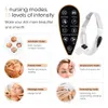 Ansiktsmassager Lyftanordning LED PON THAPY SLAMNING vibration Massager Double Chin V Face Shaped Cheek Lift Belt Machine 230908