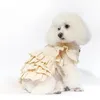 犬アパレルチュチュ猫子犬のペットサマードレス小さなコスチュームヨーキーポメラニア服シーズプードルビチョン衣類スカート