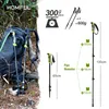 Pólos de trekking Homful Hitorhike para bengalas nórdicas camping caminhadas ultraleve ajustável telescópico alpenstock escalada 230909