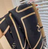 女性のためのデザイナースカーフ温かいカシミア大きなショールファッションプレミアムソフトシルクラップオリジナルレターネックスカーフスタイリッシュなタッセルティペット-6