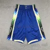 Printed Basketball Shorts Antetokounmpo Middleton Holiday Team Trillest shorts 2022-2023 City Zip pocket White271y