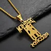 Ny Death Row Pendant Hip Hop Tupac Zircon Necklace Fashion Accessories for Men and Wome303d