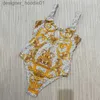 Kvinnors badkläder Kvinnor Designer Fashion Letter Print Badkläder Bikini för kvinnors baddräkt Sexig baddräkt i en stycke L230909