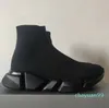 Sapatos casuais de treinador de velocidade para venda, com cadarços, meias planas, botas de velocidade, tênis de corrida para homens e mulheres, com saco de poeira, tamanho 35-45