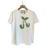 Homens camisetas Animal Imprimir Homens e Mulheres de Manga Curta T-shirt de Verão Moda Simples Preto Branco Top Casual Tees Ao Ar Livre Solto Cl Dhw30