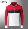 Vestes de sport pour hommes, marque de mode, broderie crocodile, patchwork, vêtements pour hommes, 2023